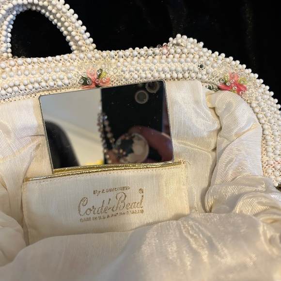 Corde bead vintage hinged bag in perfect condition - Picture 5 of 9